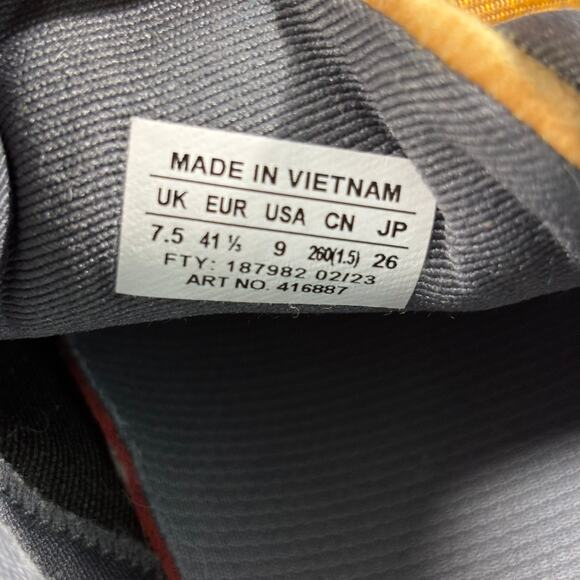 Salomon Outpulse Outdoor Hiking Shoes Women's US 9 Fenugreek Orange Sneaker - Picture 5 of 10